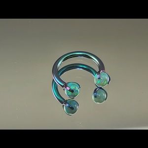 BRAND NEW NEVER WORN 14g 8mm Septum Ring
